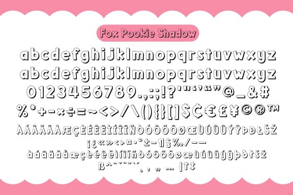 Fox Pookie Font
