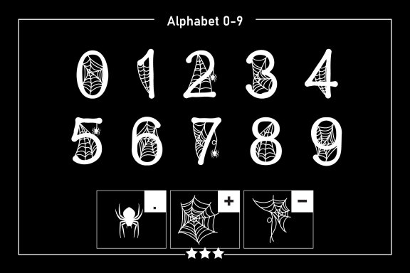 Spider Web Font