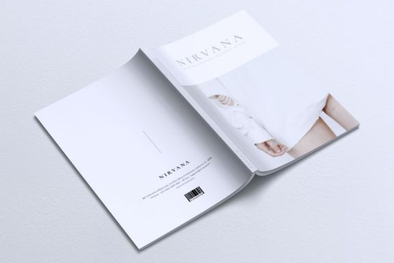 Nirvana Minimal Lookbook Magazines