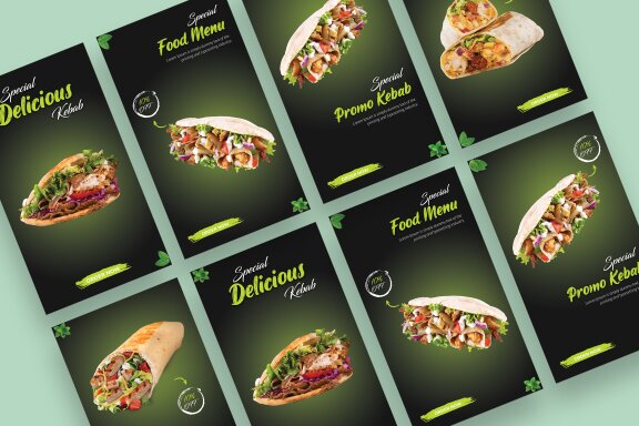 Delicious - Food Instagram Story Template