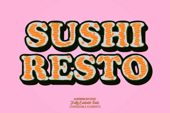 3D Detailed Text Effect