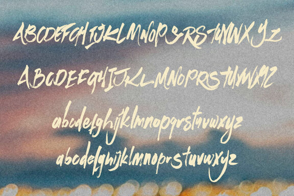 The Ikigai Brush Script