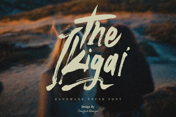 The Ikigai Brush Script