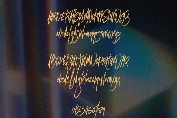 Omega Sigma Brush Script