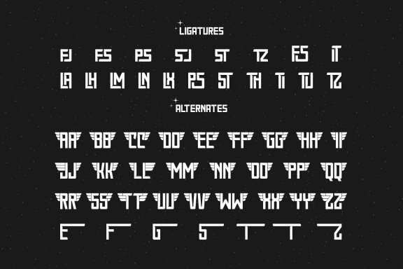 Anomaly Nexus | Space Font