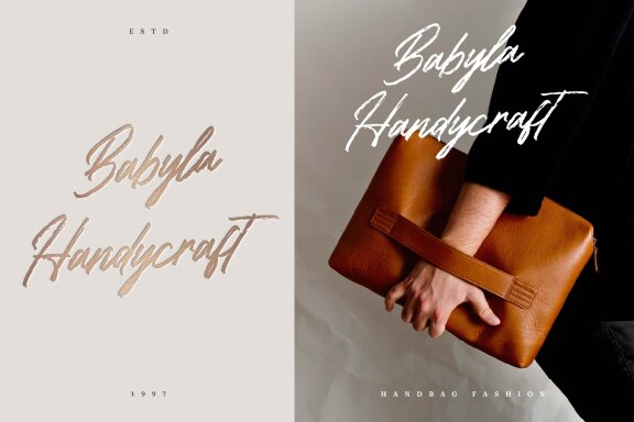 Leneora Seraphine | Brush Handwritten Font