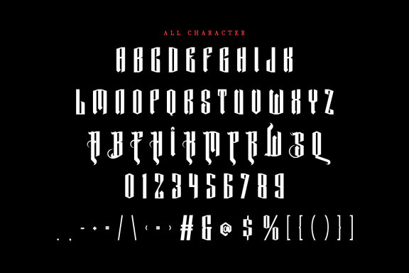 Kallaitz Blackletter Display Font