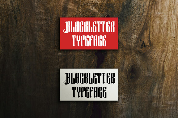 Kallaitz Blackletter Display Font