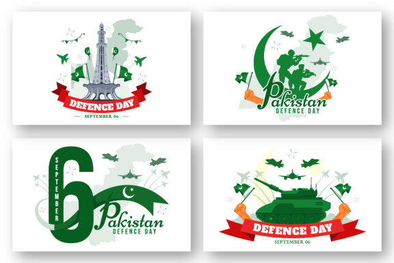 11 Pakistan Defence Day Illustration