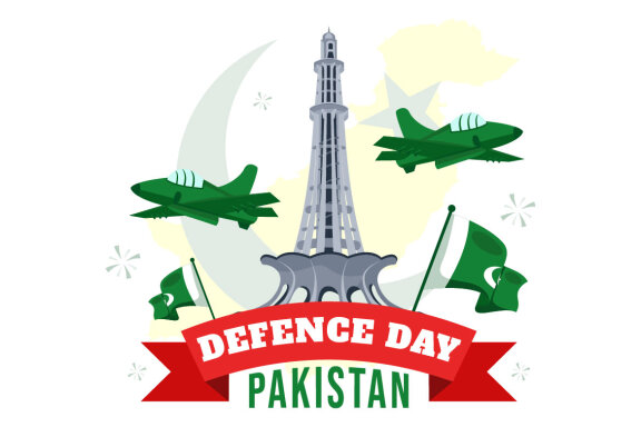 11 Pakistan Defence Day Illustration