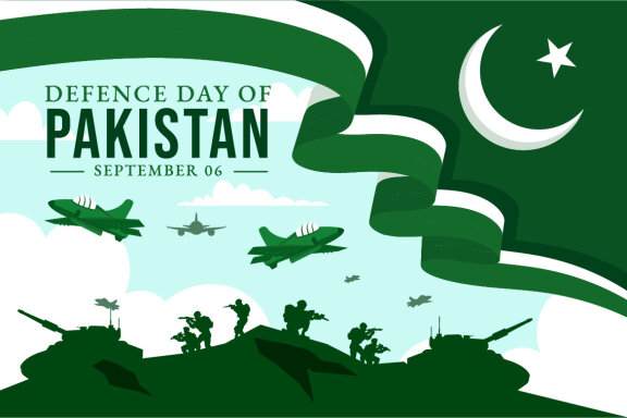 11 Pakistan Defence Day Illustration