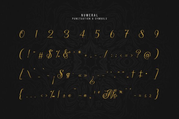 Landog Tlaloc | Tattoo Script Font