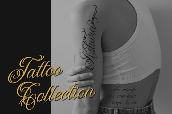 Landog Tlaloc | Tattoo Script Font