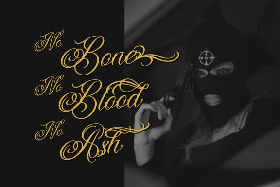 Landog Tlaloc | Tattoo Script Font
