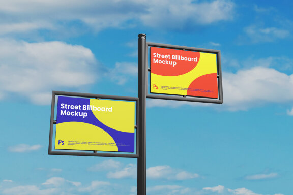 Sign Billboard Mockup