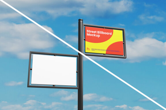 Sign Billboard Mockup