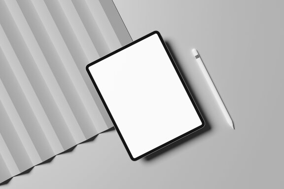 Minimalist Tablet Mockup