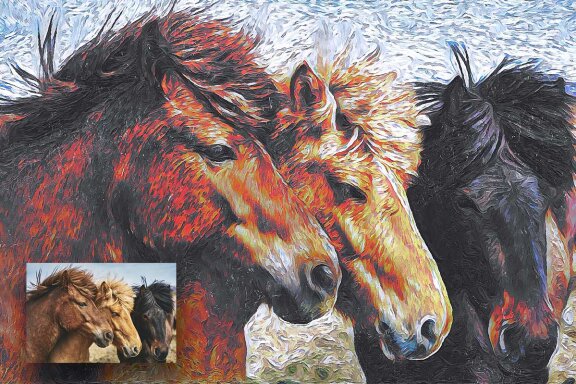Van Gogh Painting Photoshop Action