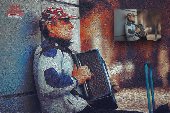 Van Gogh Painting Photoshop Action