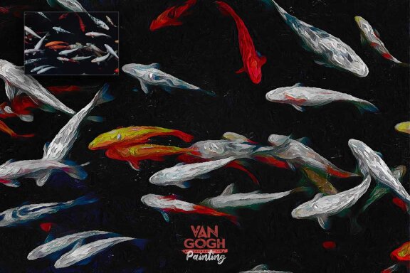 Van Gogh Painting Photoshop Action