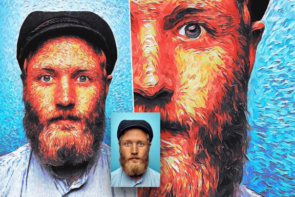 Van Gogh Painting Photoshop Action