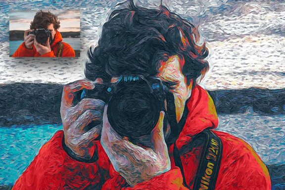 Van Gogh Painting Photoshop Action