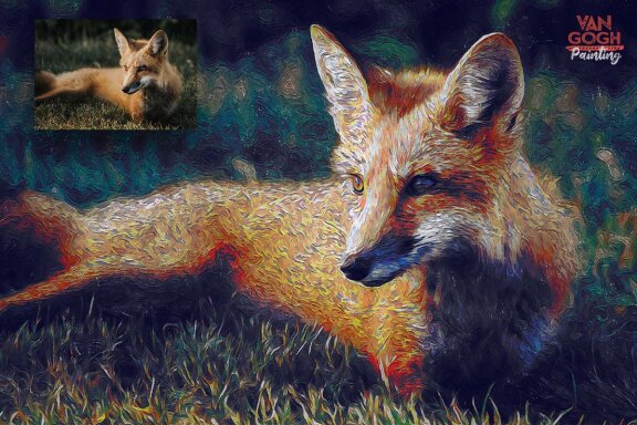 Van Gogh Painting Photoshop Action