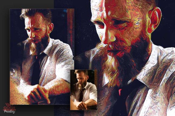 Van Gogh Painting Photoshop Action