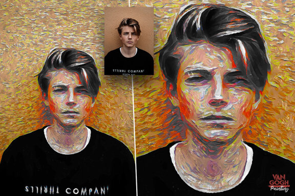 Van Gogh Painting Photoshop Action