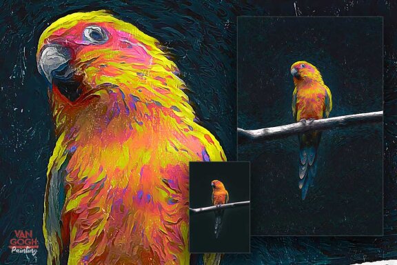 Van Gogh Painting Photoshop Action