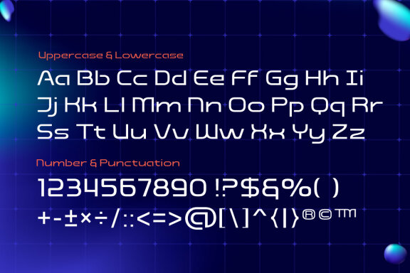 Futury - Modern Futuristic Display Font