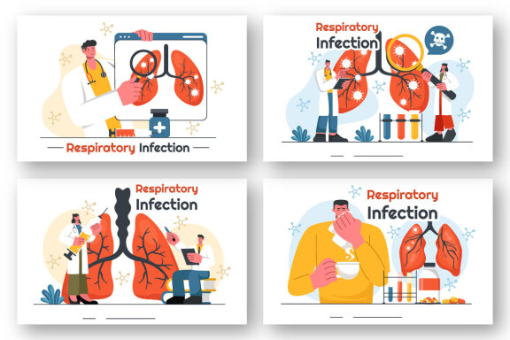 9 Respiratory Infection Illustration