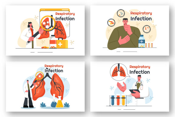 9 Respiratory Infection Illustration