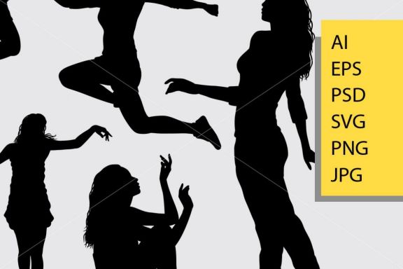 People action 3 silhouette