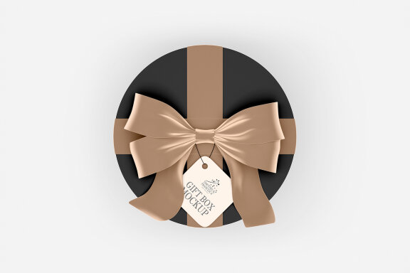 Gift Box Mockup Set