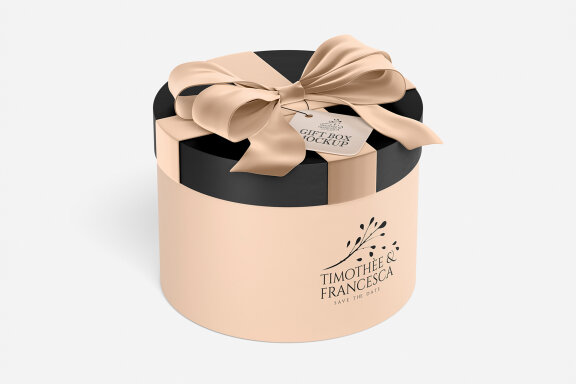Gift Box Mockup Set