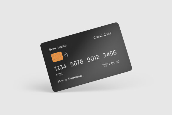 Credit Card Mockup Set