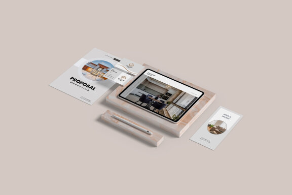 Minimalist Stationery Mockup