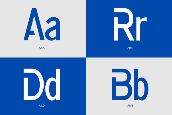 Brade - Logo Font