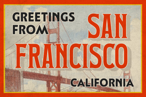 The Scriledge Layered Display Font