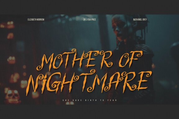 Witch Swirl | Spooky Font