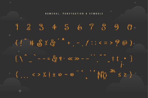 Witch Swirl | Spooky Font