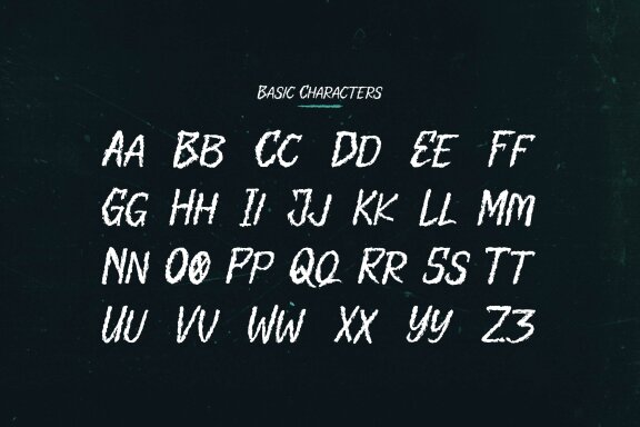 Wrong Mansion | Horror Font