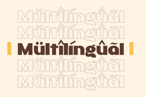 Nolang | Bold Display Sans Serif