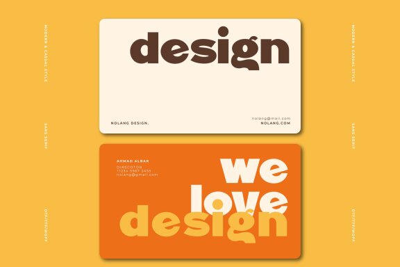 Nolang | Bold Display Sans Serif