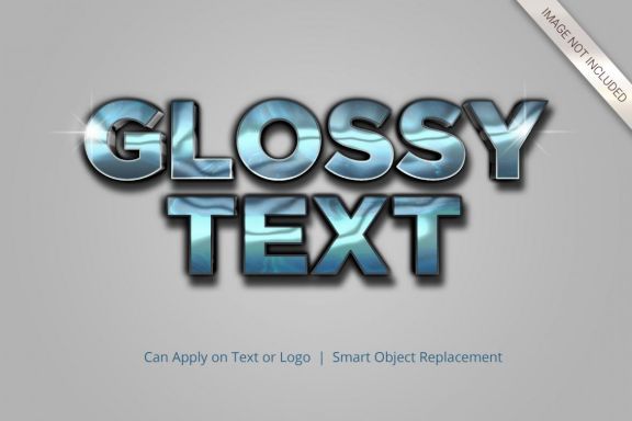  3D Mockup Text Effect Style