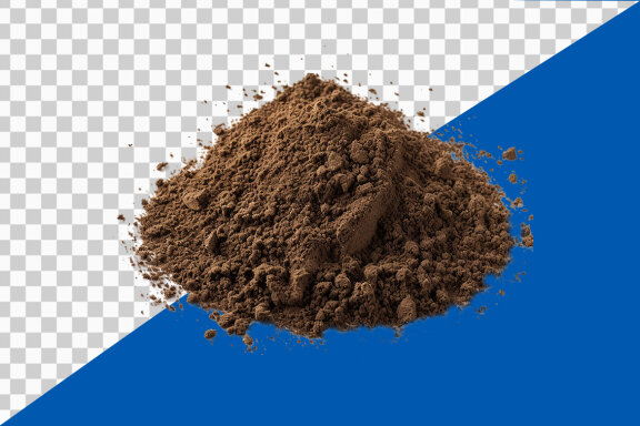 Pile of soil on transparent background PNG image