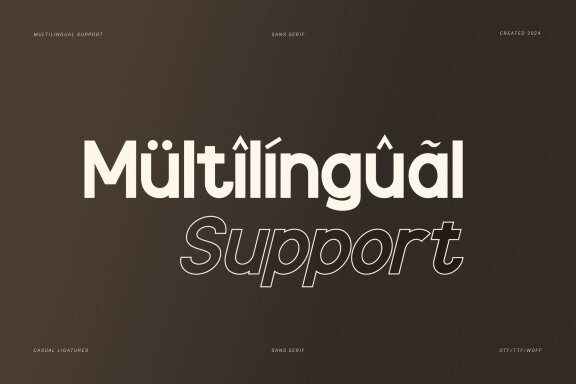 Yaikali | Casual Ligatures Sans Serif