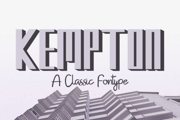 Kempton SansSerif font