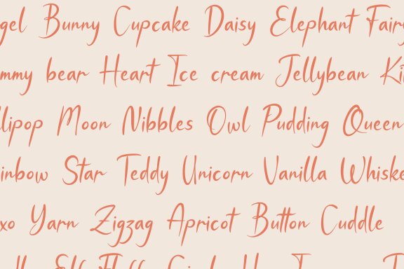 Slaycute | Cute Handwritten Font